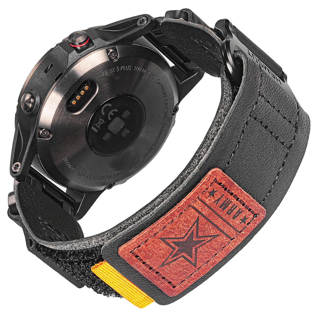 Armband für Garmin,Uhrenarmband Kompatibel mit Garmin superrobustes Nylon-Sportarmband für fēnix/For