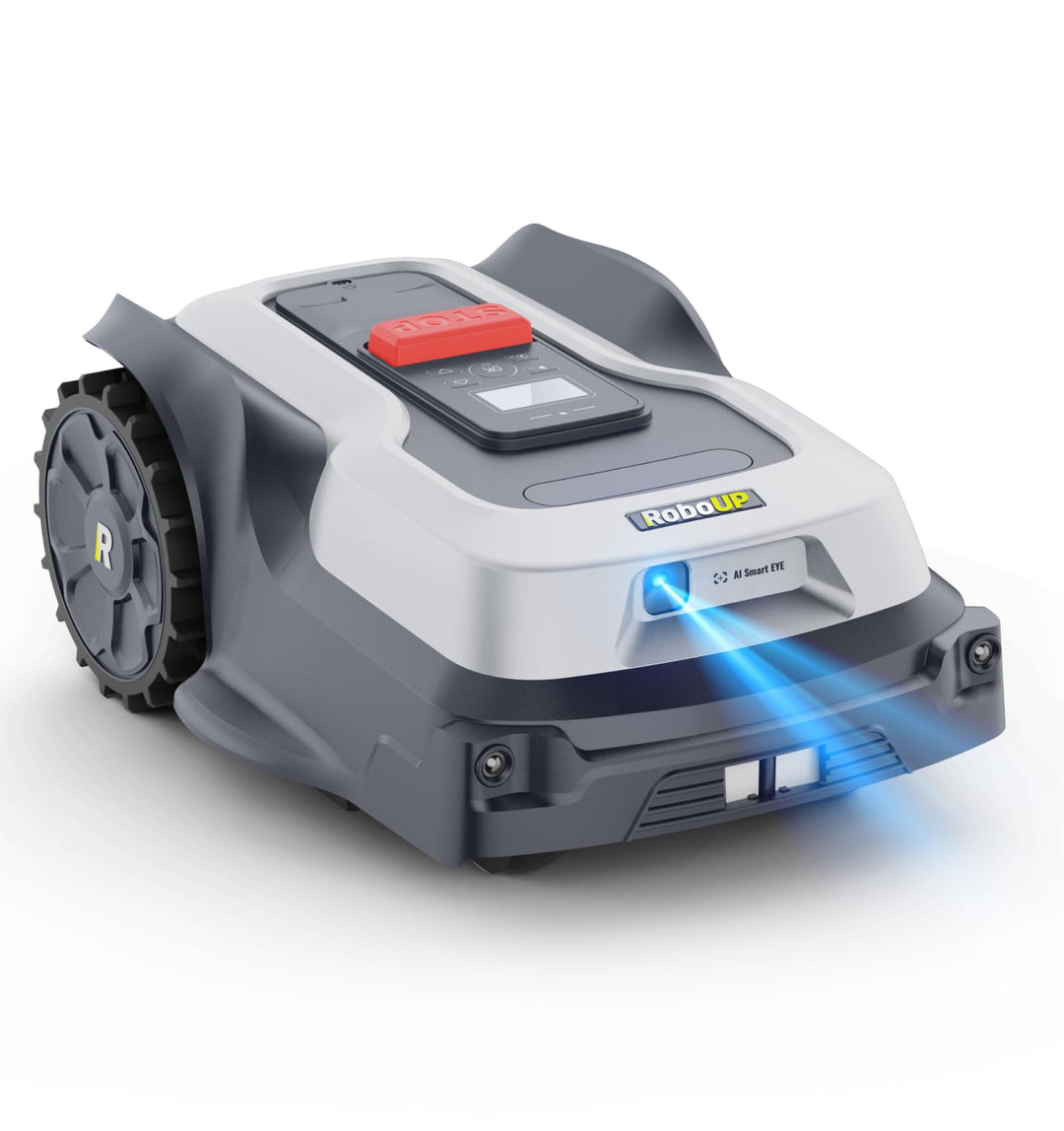 RoboUP T600 Rasenmäher, Mehrzonenverwaltung, EIN-Tasten-Anpassung, kabellose Einrichtung, App-Steuer
