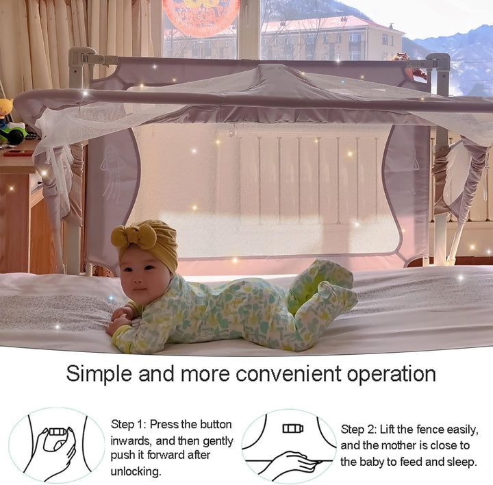 3 in 1 babybett,120x50cm,Babywiege,baby bett,Höhenverstellbares, beistellbett baby boxspringbett,mit