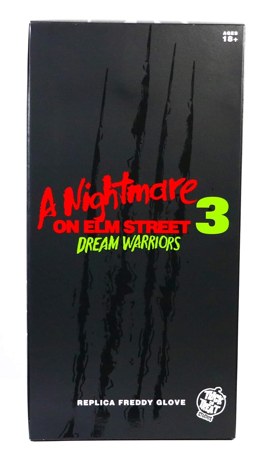 Trick Or Treat A Nightmare on Elm Street Dream Warriors Handschuh, Mehrfarbig, Einheitsgrösse, Einhe
