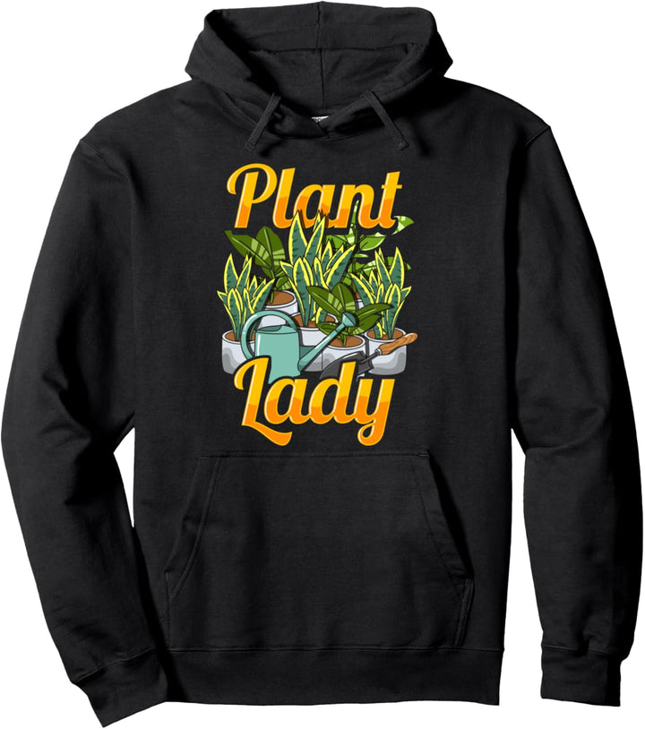 Awesome Plant Lady Funny Gardening Pun Pullover Hoodie