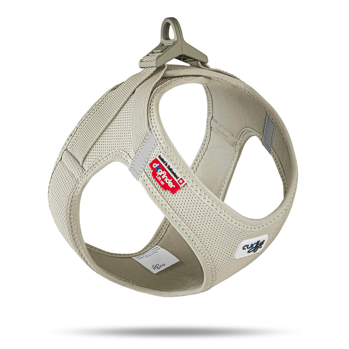 Vest Harness curli Clasp Air-Mesh Light-Tan 3XS Light-Tan 3XS Einfarbig, Light-Tan 3XS Einfarbig
