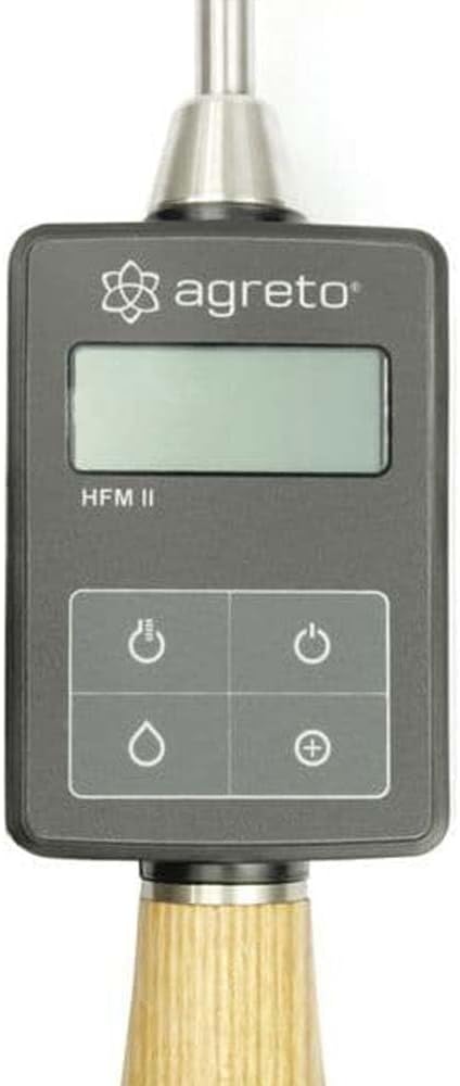 AGRETO HFM II, Sondenlänge 100 cm, Heufeuchtemesser, Strohfeuchtemesser, professionelles Messgerät,