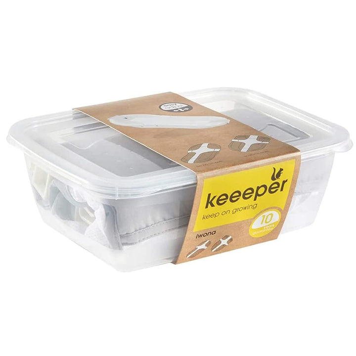 keeeper Babybadenetz, Passend für keeeper Babywannen mit Stöpsel, Ab 0 bis ca. 12 Monate, Iwona, Gra