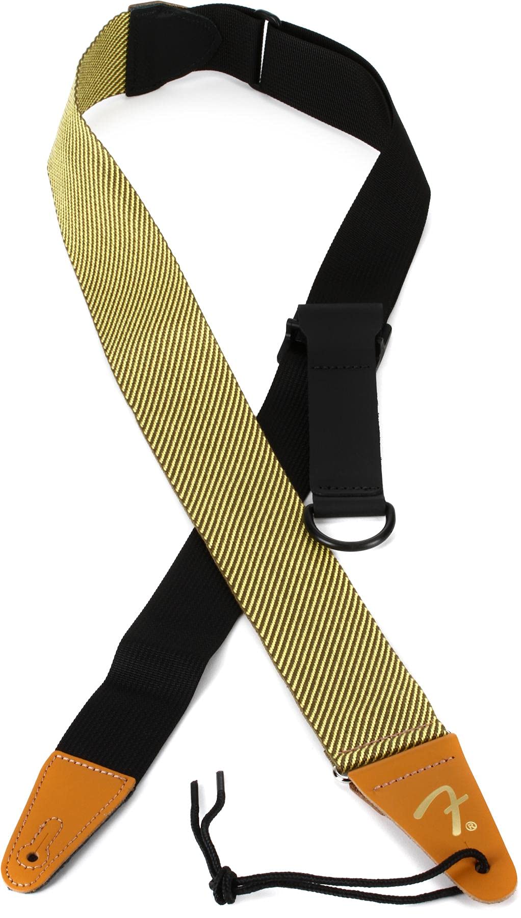 Fender® »RIGHT HEIGHT™ RAYON TWEED STRAP« Tweed Gitarrengurt mit Einhand-Funktion - Farbe: Natur, Tw