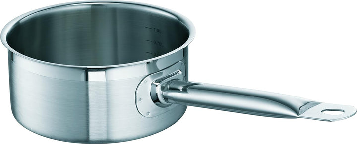 Schulte-Ufer Topf-Set Profi-Line i 5-tlg. aus Edelstahl bestehend aus Brat- Stiel- und Fleischtöpfen