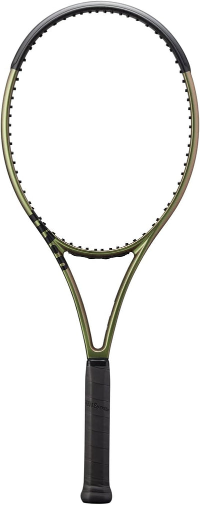 Wilson Tennisschläger Blade 100UL v8.0, Carbonfaser, Grifflastige Balance, 265 g (unbesaitet), 68,6