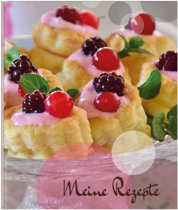 PRICARO Rezeptordner mit Rezeptblock "Sweet Pate", A5