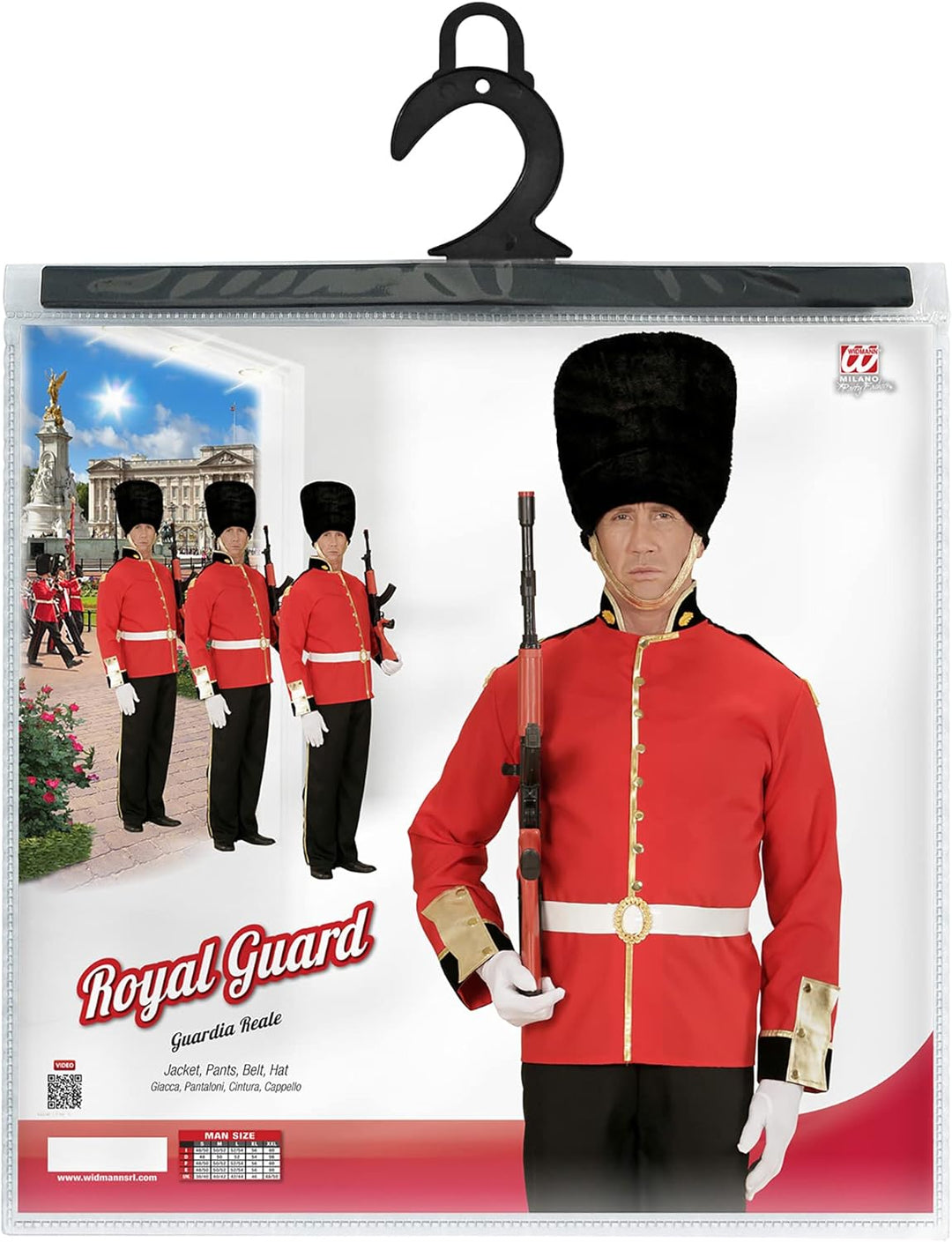"ROYAL GUARD" (jacket, pants, belt, hat) - (S), S