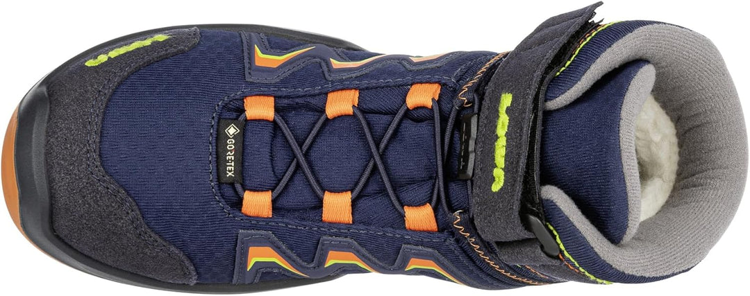 LOWA Stiefel mittel Maddox GTX MID JUNIOR, 23 EU Navy Orange
