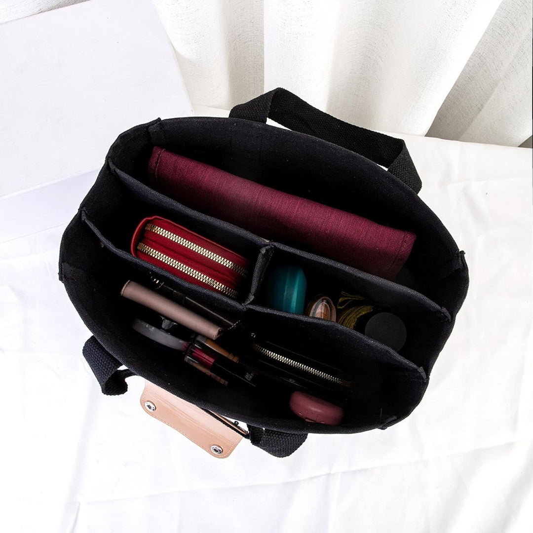 Mama-Tasche, Mama-Tasche, Wickeltasche, Mama Wickeltasche mit Fach, Canvas-Einkaufstasche mit mehrer