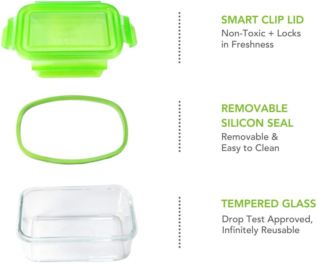 Wean Green GL428GP Cubes 4er set aus Glas - Garden Pack, 120 ml