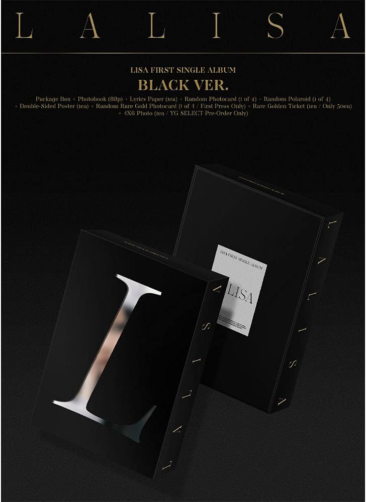 Lalisa Lisa First Single Album [inkl. Vorbestellung] (BLACK VER.), BLACK VER.