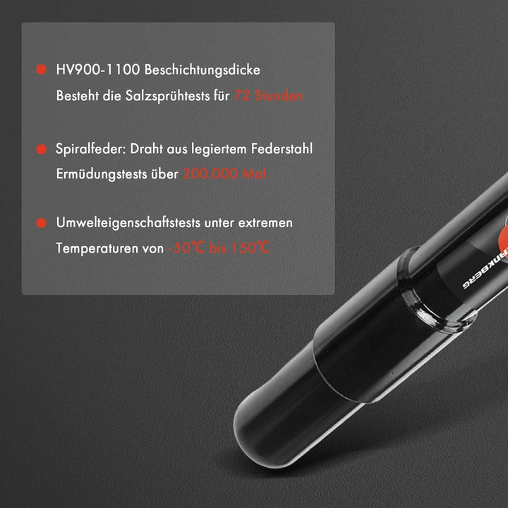 Frankberg 2x Stossdämpfer Vorne Links Rechts Kompatibel mit 5er Touring E61 520 523 525 530 535 545