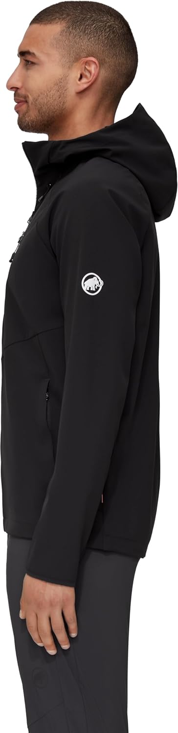 Mammut Ultimate Comfort SO Hooded Jacket M Schwarz, M Schwarz