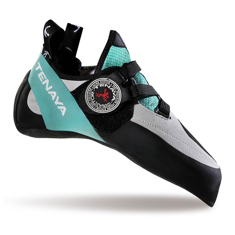 Tenaya 8,43535e + 12 Climbing Schuhe 40 EU Weiss Türkis, 40 EU Weiss Türkis