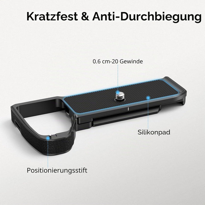 SMALLRIG A7IV A7RV A7SIII Baseplate für Sony Alpha 7 IV Alpha 7R V Kamera, mit Schnellwechselplatte