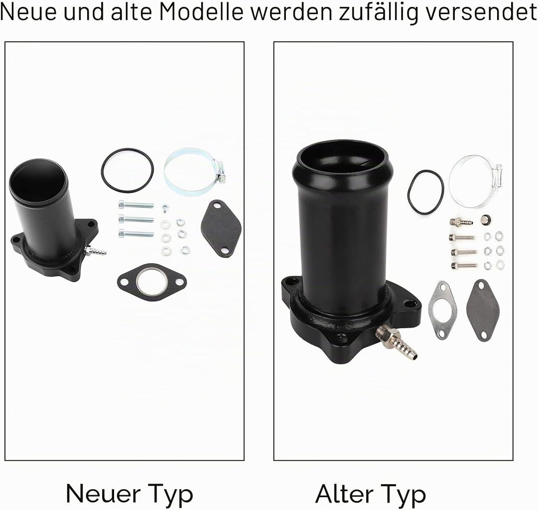 Delete Kit 1.9 Kit Egr 1.9 Tdi EGR-Ventil, Professionelles EGR-Ventil Ersatzrohr Passend Für 1.9 Tdi
