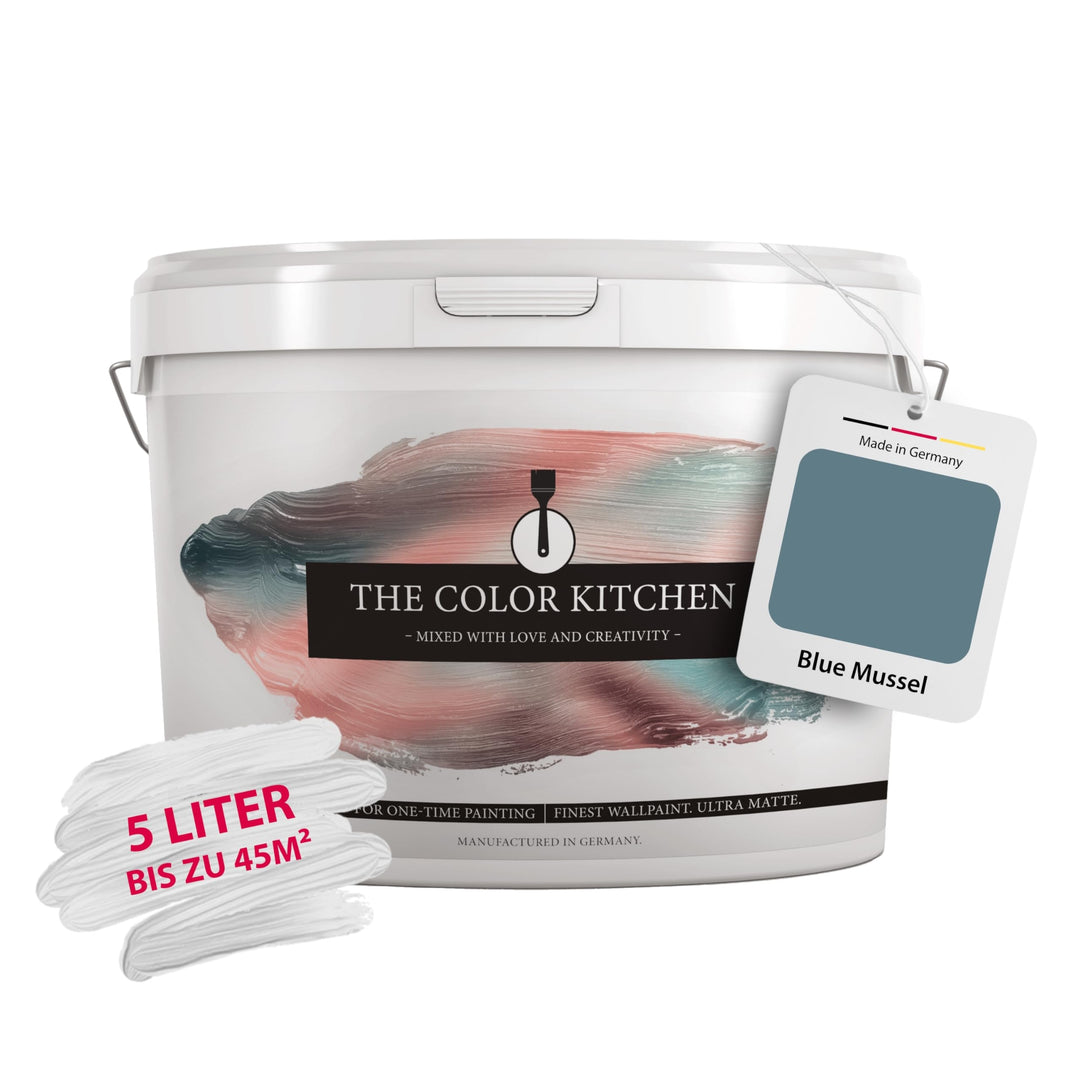 A.S. Création THE COLOR KITCHEN universelle Wandfarbe - Malerfarbe für Wohnräume und Arbeitszimmer -