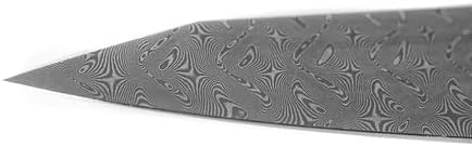BABOSSA® Damast Chefmesser 21.5cm aus 110 Schichten echtem Damaszener Stahl mit Wüsteneisenholzgriff
