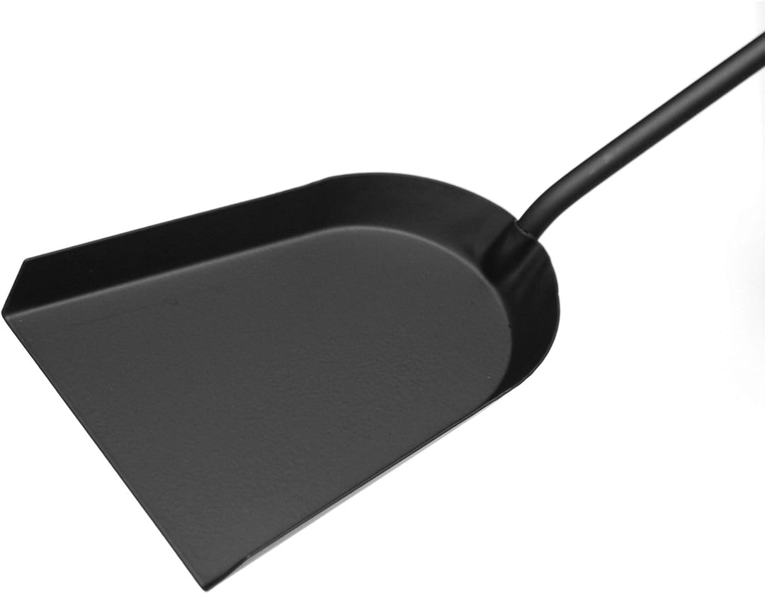 raik R1008 Kaminbesteck Cajus, 4-teilig, Edelstahl mit Glassockel, 66 cm