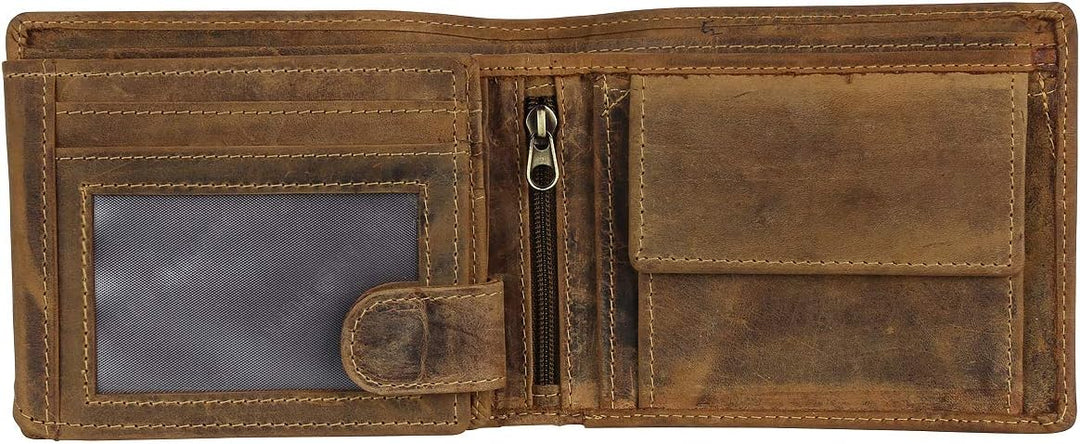 Green Burry Geldbörse, Braun, 12,5 x 3,5 x 10 cm, Braun