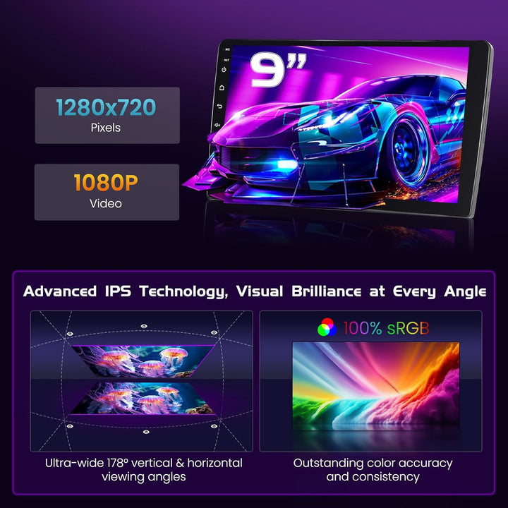 4+64GB Android Autoradio für Seat Altea 2004-2015, Toledo 2004-2009 Wireless Carplay Android Auto, 9