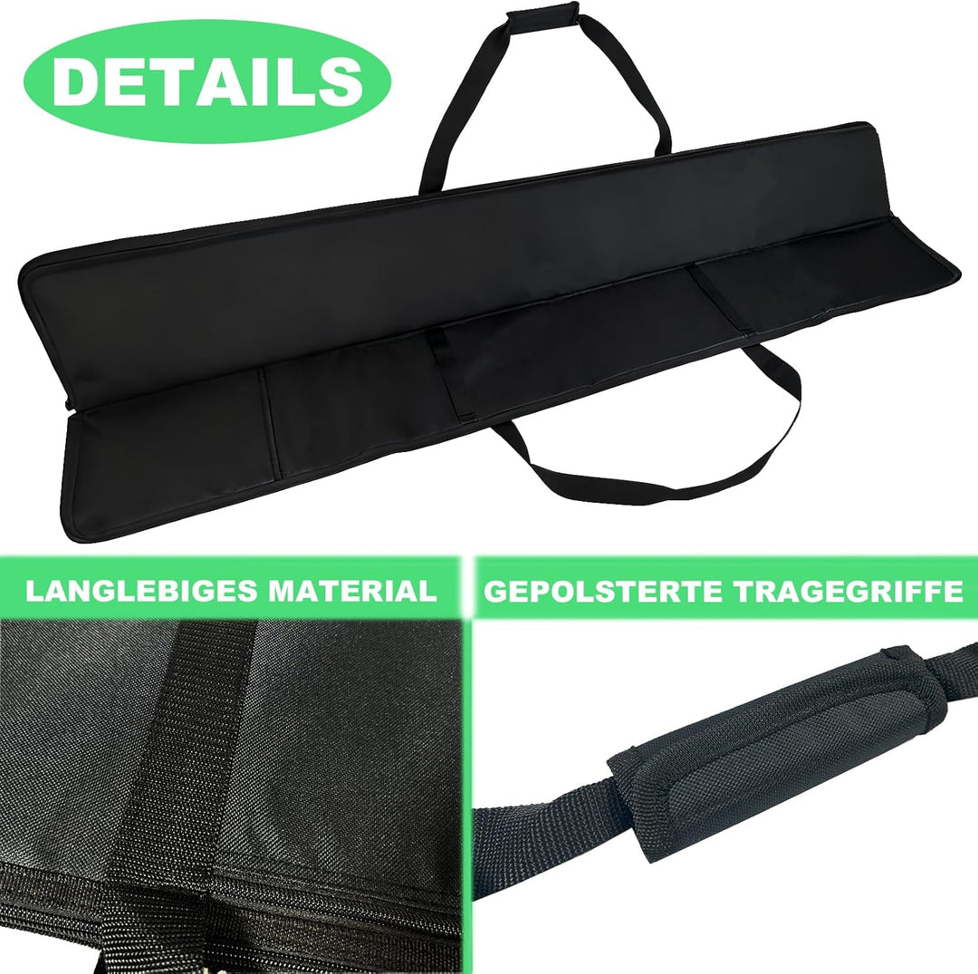 Führungsschiene Tasche 1.6m, für Bis zu 2 Schienen 1100mm/1400mm/1500mm, Plus-Version, ‌Kompatibel m
