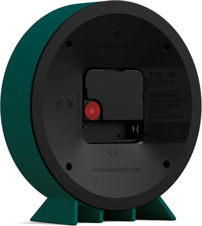 NEWGATE® M Mantel - Silent Sweep Kaminuhr - 'No Tick' - Moderne Kaminuhr - Kleine Uhr - Wohnzimmeruh