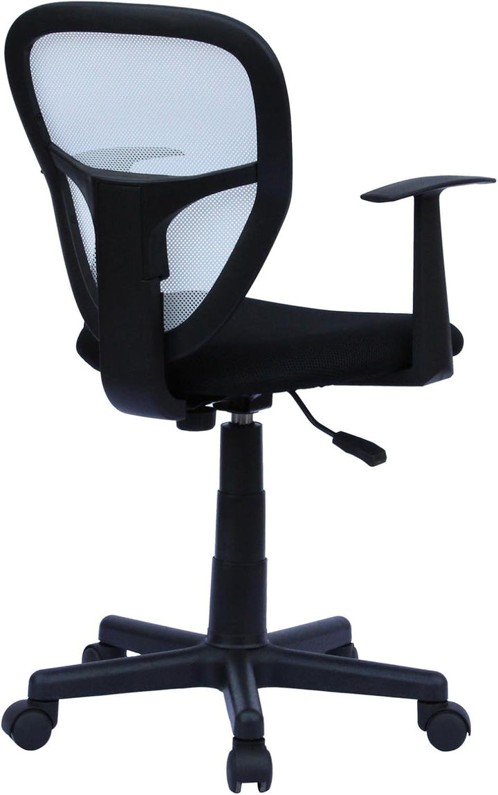 CARO-Möbel Kinderdrehstuhl Studio - Ergonomischer Schreibtischstuhl mit Armlehnen, Verstellbar, Schw