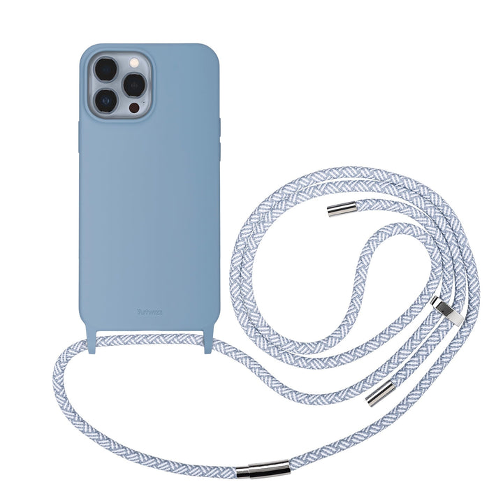 Artwizz HangOn Case kompatibel mit [iPhone 13 Pro Max] - Elastische Schutzhülle aus Silikon als Hand