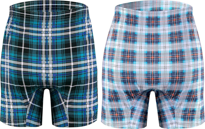 sesto senso Schlafanzughose Herren Kurz Baumwolle Pyjamahose 1er 2er Pack XL 2er Pack - Kariert 1 +