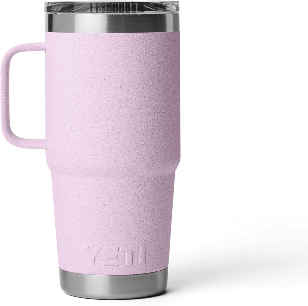 YETI Rambler Reisebecher Mit Stronghold Deckel, Cherry Blossom, 20 oz (591 ml), Cherry Blossom