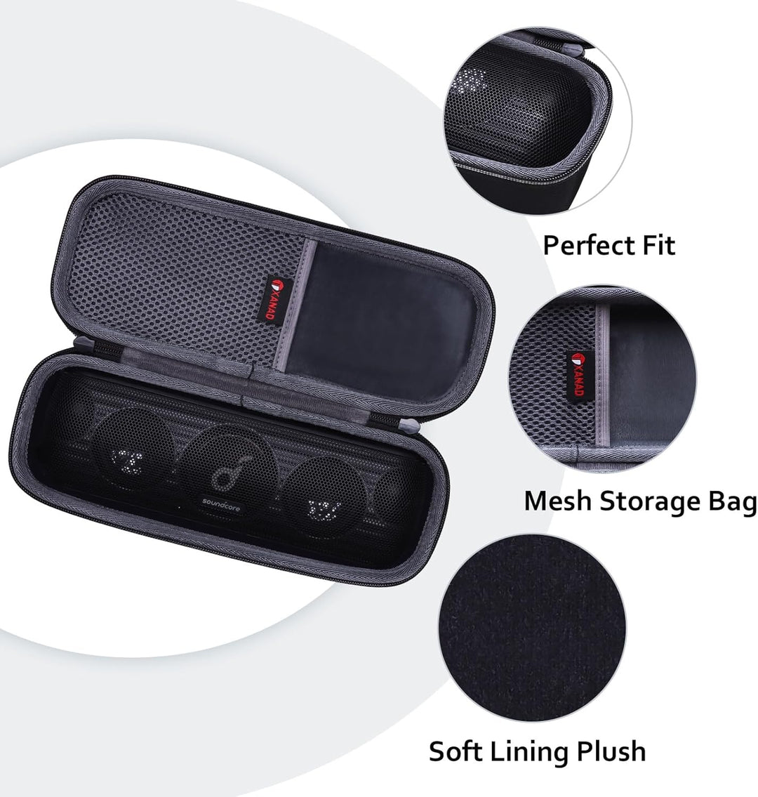 XANAD Tasche für Lautsprecher, kompatibel für Soundcore Motion+ Bluetooth Lautsprecher