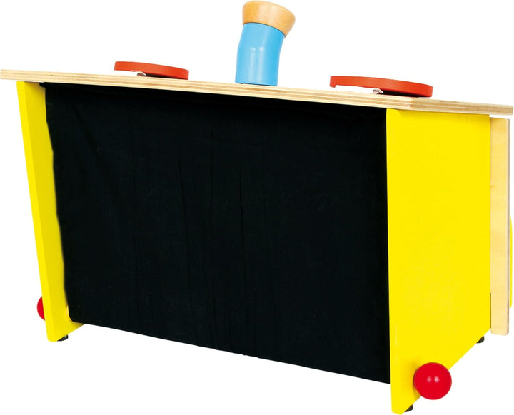 small foot Fühl-Box aus Holz, Sinnesspiel, schult spielerisch den Tast- Hör- und Sehsinn, ab 3 Jahre