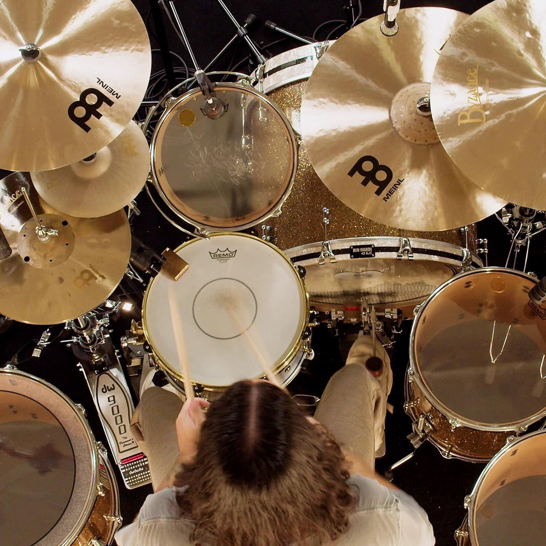 Meinl Cymbals Byzance Traditional Polyphonic Ride 21 Zoll (Video) Schlagzeug Becken (53,34cm) B20 Br