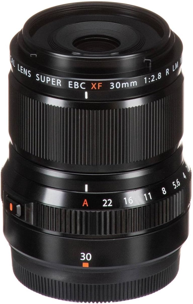 Fujifilm XF30mm F2.8 R LM WR Macro, 4547410485868, schwarz