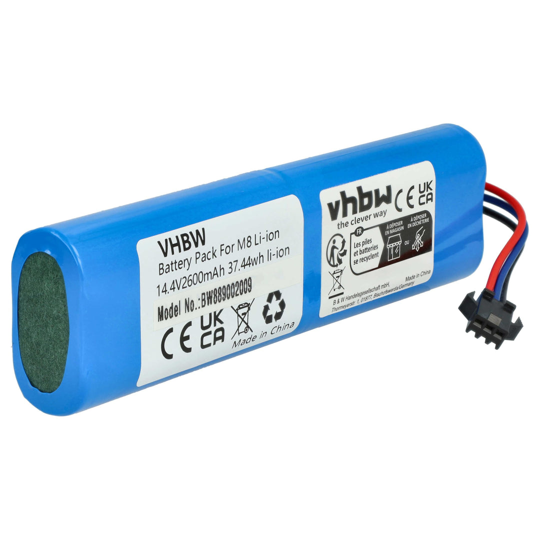 vhbw Akku kompatibel mit Viomi S9