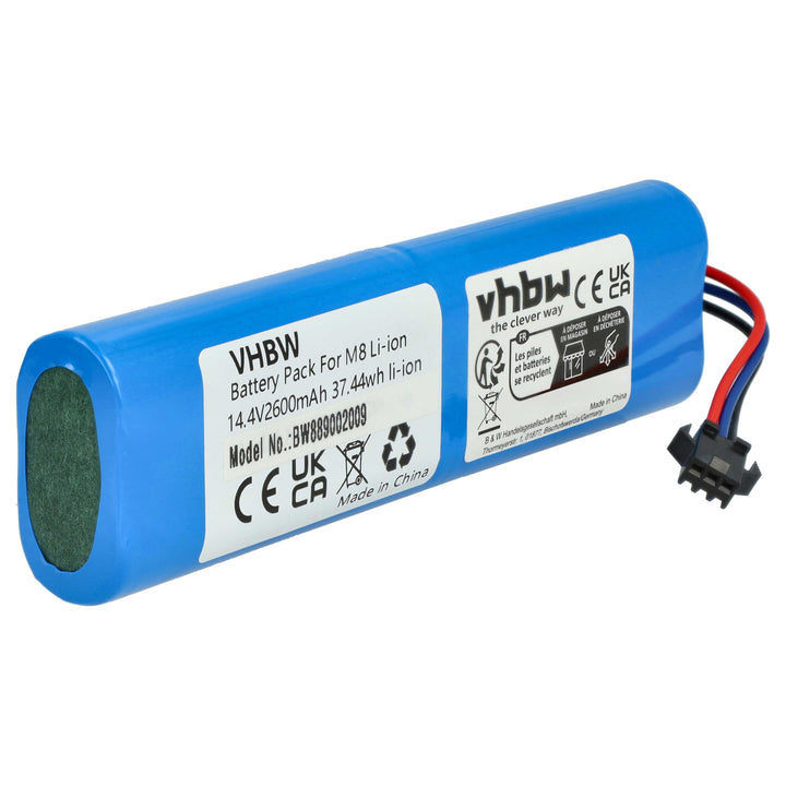 vhbw Akku kompatibel mit Viomi S9