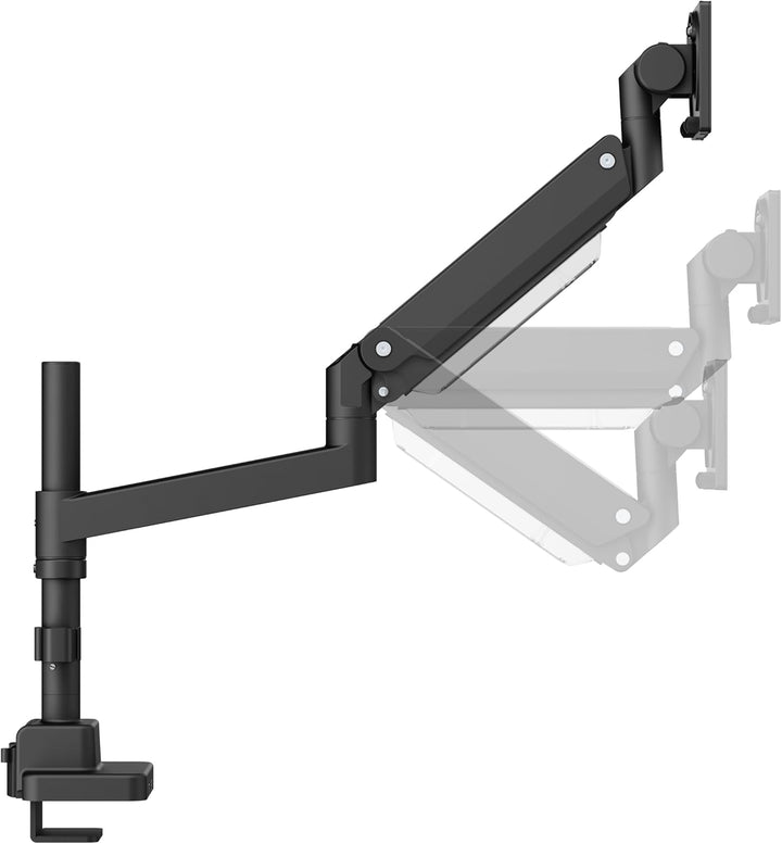 Monitor Halterung mit Säule Extrastark bis 27kg bis 57 Zoll Tragarm mit Gasdruckfeder LED LCD Monito