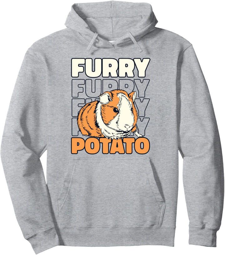 Furry Potato Guinea Pig Langhaar Kurzhaar Meerschweinchen Pullover Hoodie