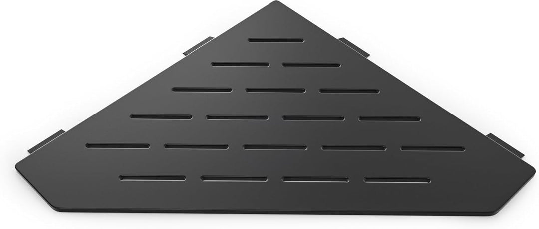 Duschablage Ecke mit 3 mm Stärke, Heavy Duty Eckregal Pentagonal Duschregal Ecke für Dusche,Vertieft