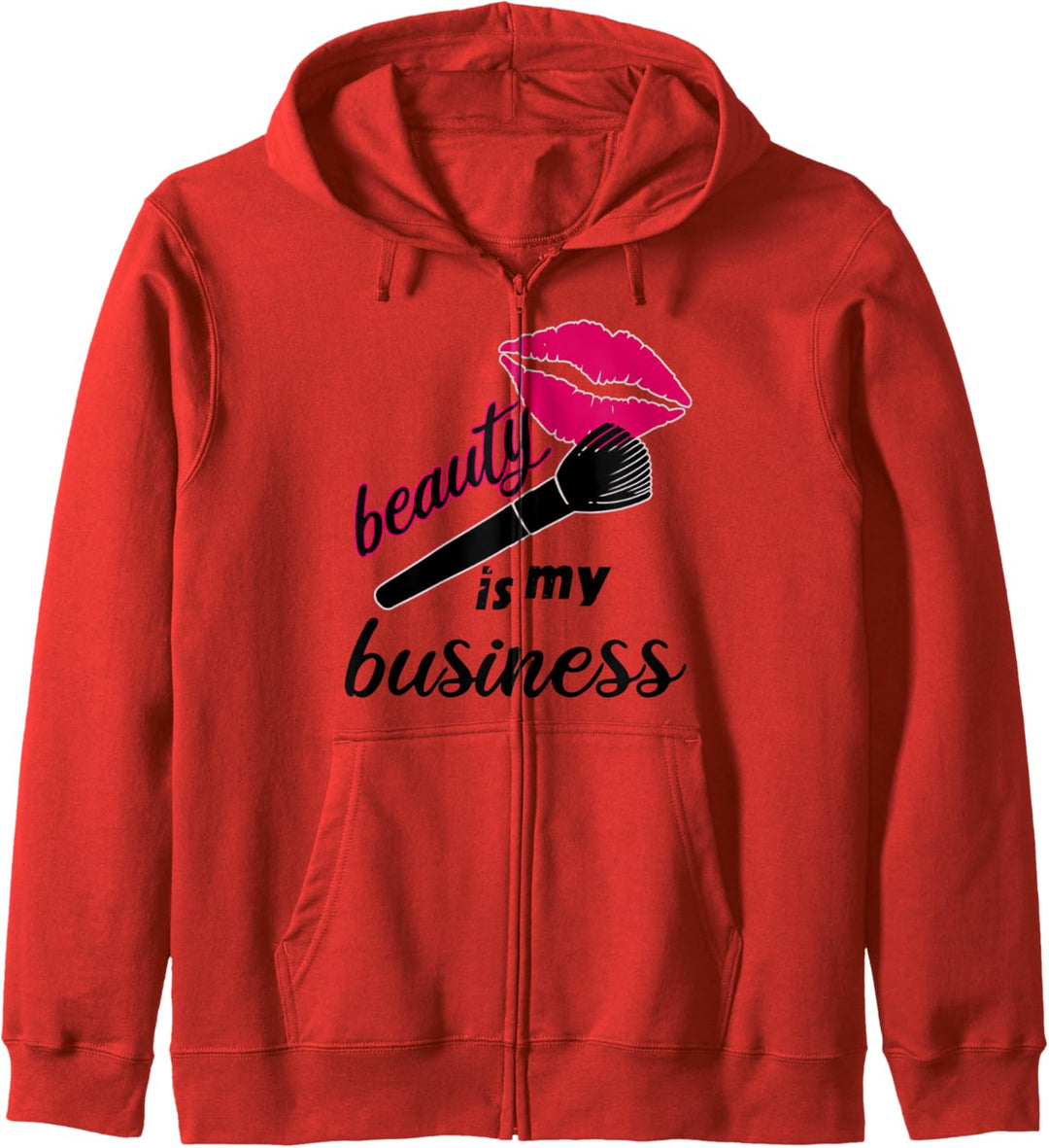 Beauty Is My Business Salon MUA Kosmetikstudio Make Up Kapuzenjacke