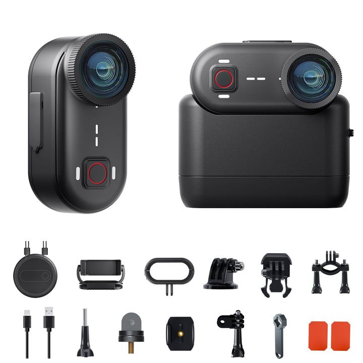Apexcam K80 4K mini Action cam POV bodycam EIS Bildstabilisierung WLAN 10m wasserdichte Unterwasserk