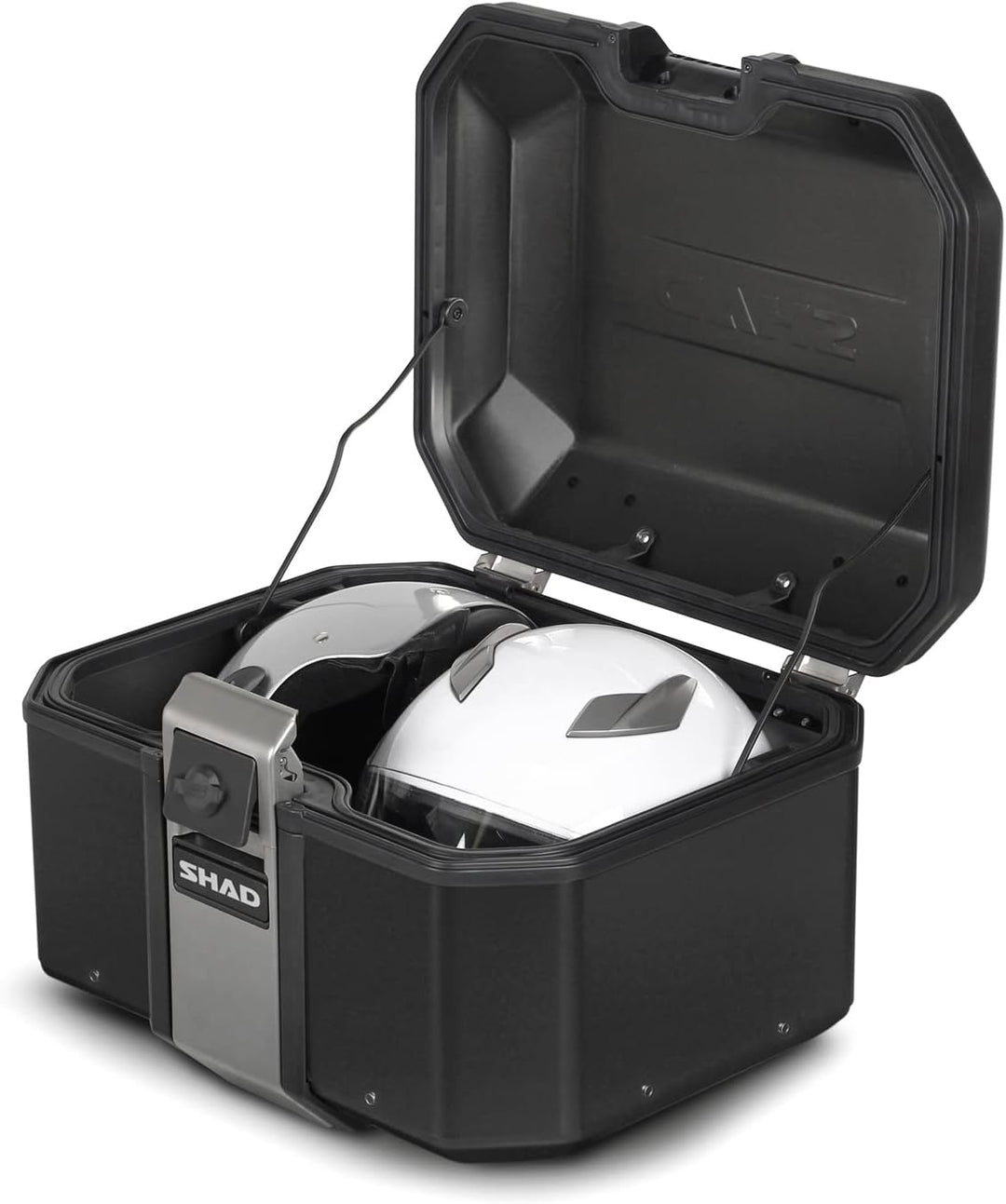 SHAD D0tr48100b - Kofferraum Koffer Motorrad gepäck tr48 Terra Black Edition Black Aluminium, Black