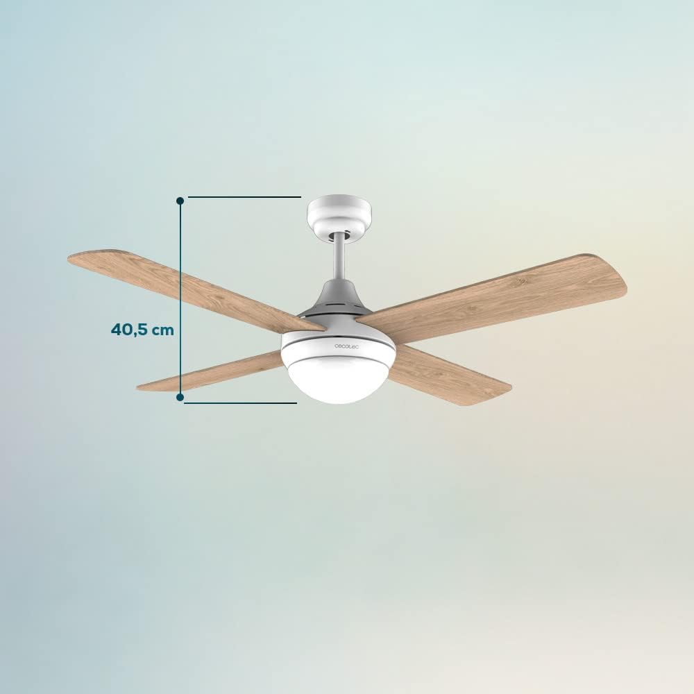 Cecotec Deckenventilator EnergySilence Aero 4250 DC Fresh. 40 W, DC-Motor, Durchmesser 42 Zoll mit 4