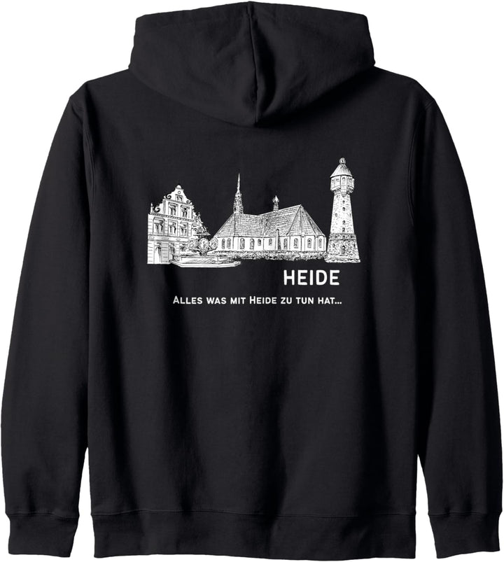 Heide - Dithmarschen Schleswig-Holstein Nordsee - Stadt Kapuzenjacke