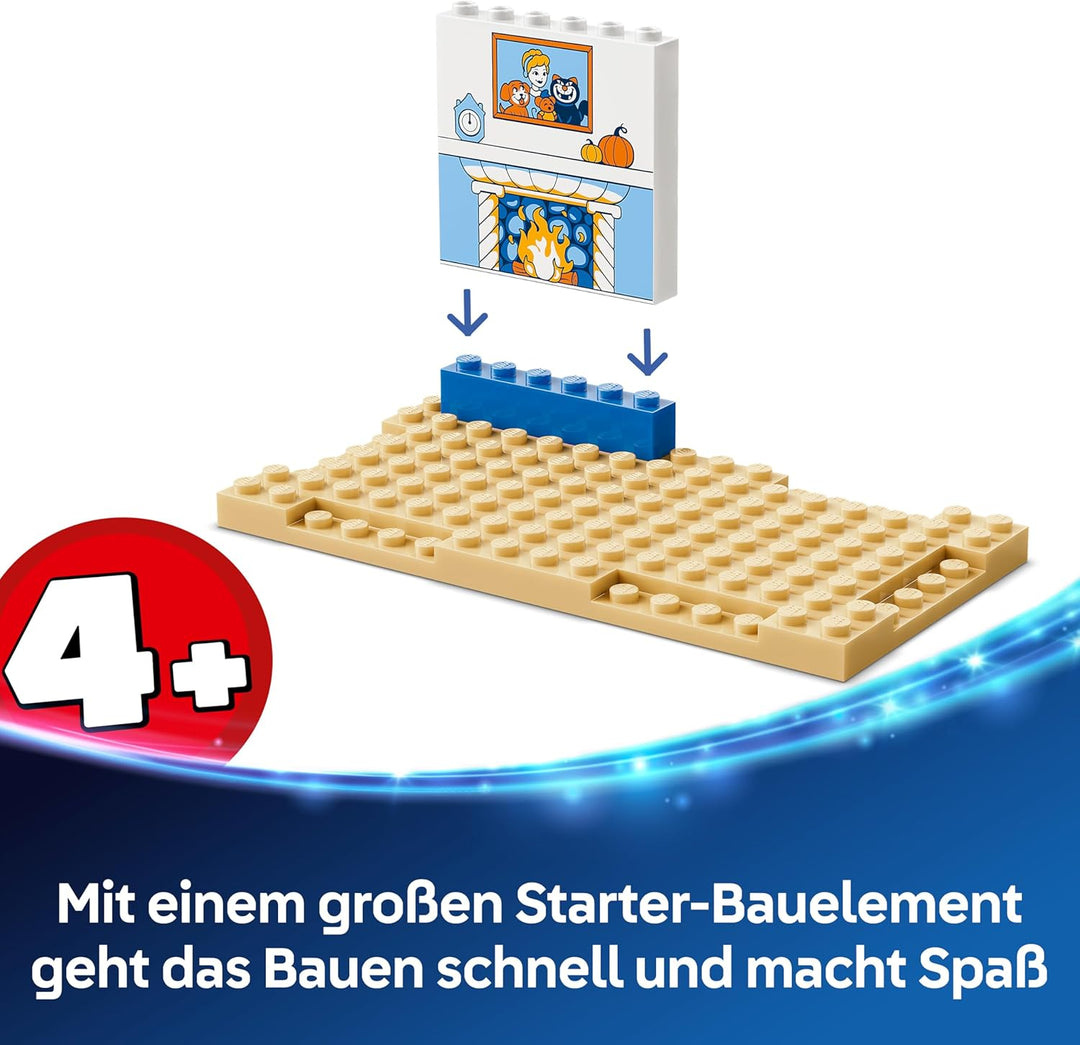LEGO ǀ Disney Princess Cinderellas Tierpalast - Lernspielzeug mit Mini Puppe und 4 Tierfiguren - Geb