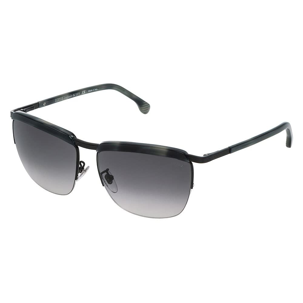 Lozza S0353758 Brille, Schwarz, 59 mm, Unisex, Erwachsene