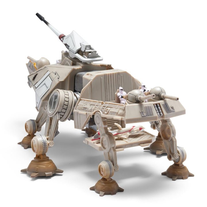Star Wars Micro Galaxy Squadron SWJ0167 - at-TE, offizielles 23 cm Fahrzeug mit Figuren
